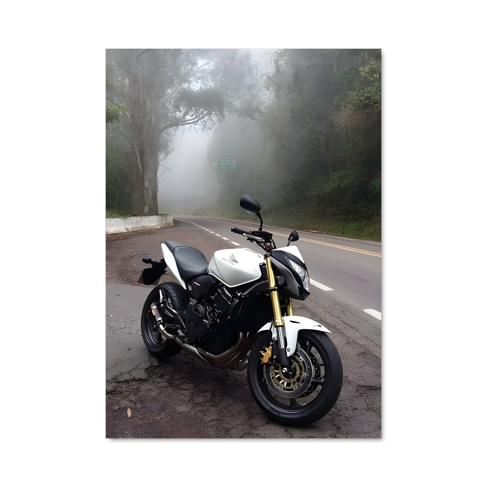 Poster élégant Cbf hornet – affiche Honda Moto